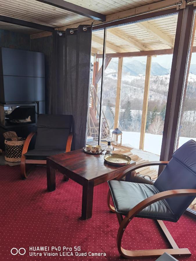 Cabanuta din munti Hotel Moieciu de Jos Bagian luar foto