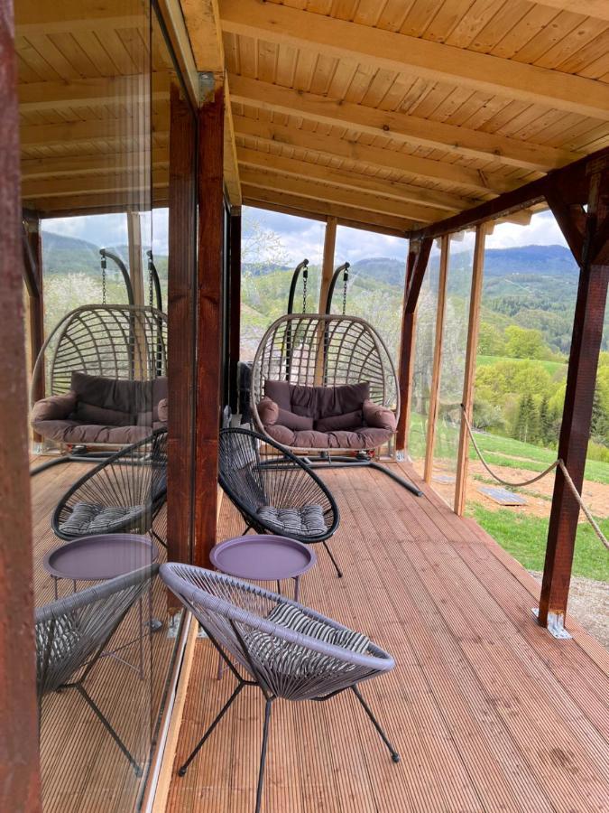 Cabanuta din munti Hotel Moieciu de Jos Bagian luar foto